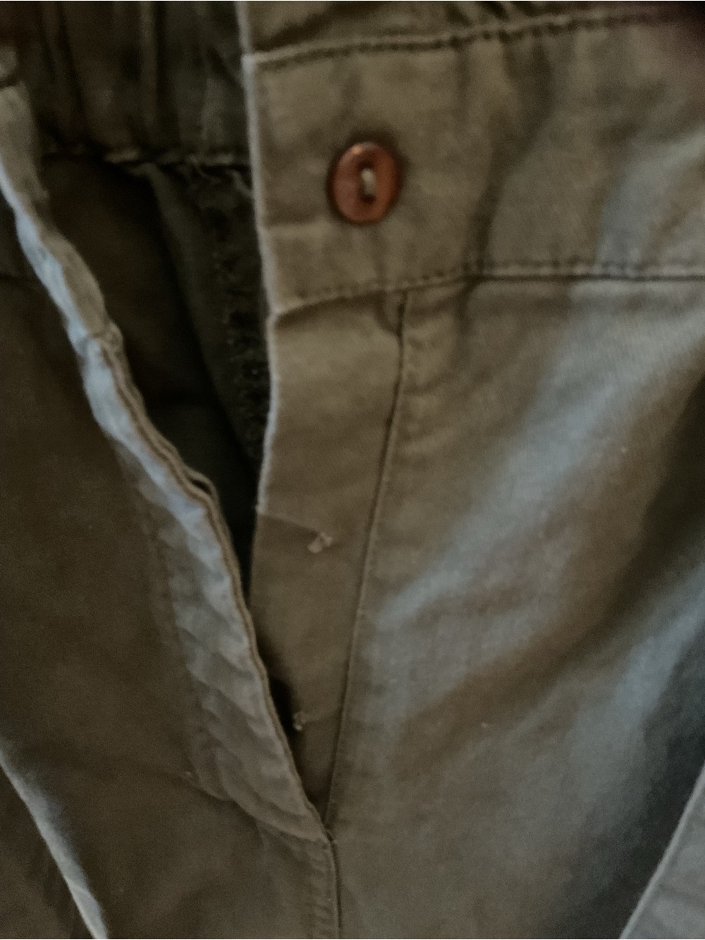 Utility Jumpsuit with Tie Waist - Olive Green - Picture 3 of 6